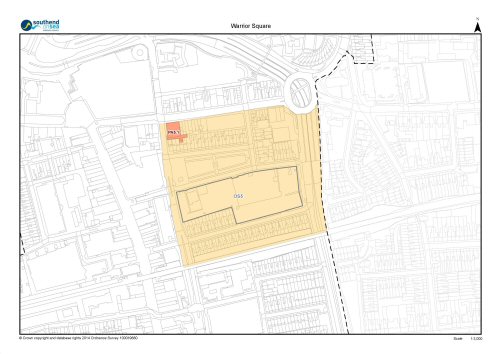 Warrior Square - Policy Areas and Allocated Sites