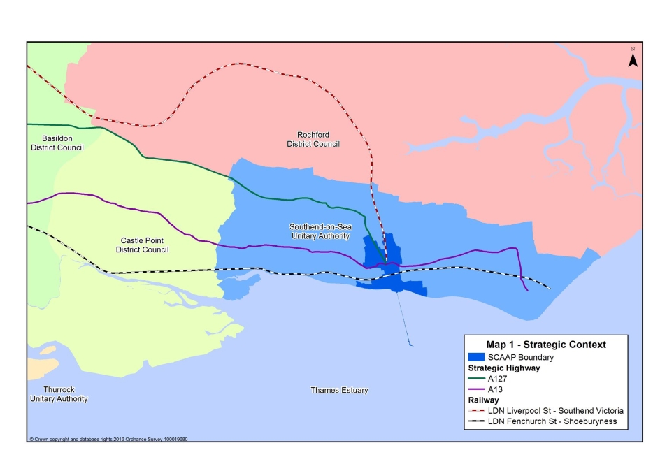 Map 1 - Strategic Context