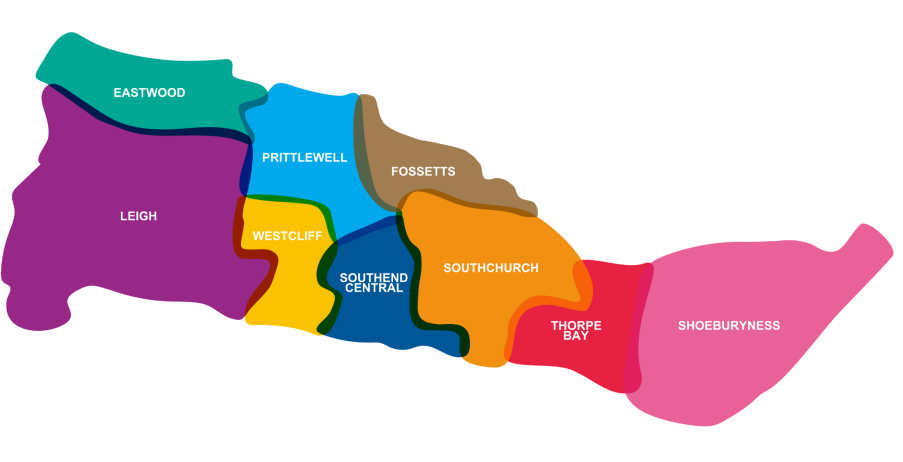 A map of different colors

Description automatically generated
